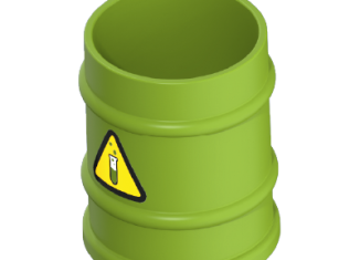 Playmobil - 30627167 - Fuel barrel/lid II
