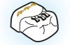 Playmobil - 30629202 - Blanket for cradle 1900