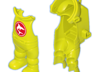 Playmobil - 30629603 - Diving suit front + back V