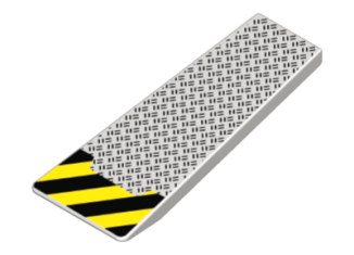 Playmobil - 30633635 - End section for skateboard ramp II
