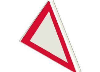Playmobil - 30634764 - Traffic sign triangle