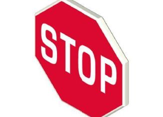 Playmobil - 30634784 - Traffic sign octagon