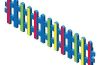 Playmobil - 30635174 - Plank fence 110x32