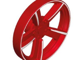 Playmobil - 30640674 - Hubcap D29 5 Speich.