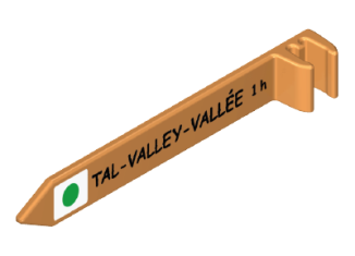 Playmobil - 30644613 - Road sign (individual)
