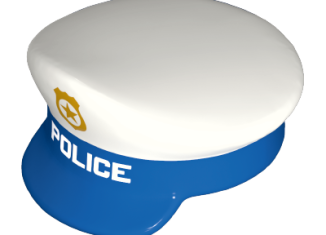 Playmobil - 30646437 - Police service cap 2-color