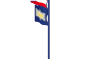 Playmobil - 30647546 - Vierfach H120 flag
