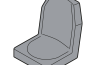 Playmobil - 30650902 - Wheelchair seat with plug