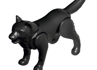 Playmobil - 30657654 - Wolf openes Maul II
