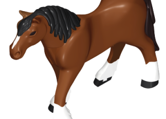 Playmobil - 30662812 - Shire Horse horse D