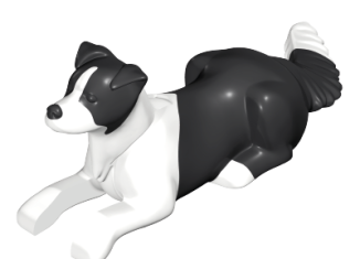 Playmobil - 30667422 - Border Collie lying
