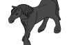 Playmobil - 30672442 - Friese horse D
