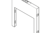 Playmobil - 30676370 - BS wall 150/165 Tür II