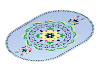 Playmobil - 30800406 - Carpet 70452 fabric