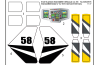 Playmobil - 30800515 - Sticker 9363 SEK Helikopter (sticker B