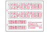 Playmobil - 30800606 - Sticker 70484 Nationalspieler England