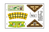 Playmobil - 30801726 - Sticker 70501 Starter Pack Riding Farm