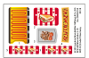 Playmobil - 30802154 - Sticker 9088 Kebabgrill