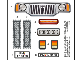 Playmobil - 30803074 - Sticker 9128 Bergretter insertfahrzeug