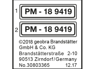 Playmobil - 30803365 - Sticker 9419 Schulbus