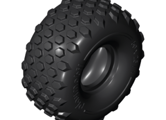 Playmobil - 30803944 - Hollow tire 50x25/1