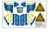 Playmobil - 30804146 - Sticker 70571 policeroboter: Spezialei