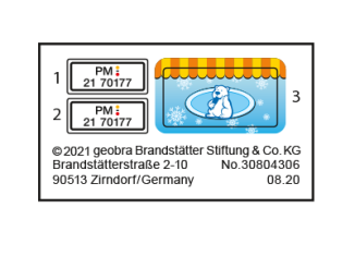 Playmobil - 30804306 - Sticker 70177 Volkswagen Beetle