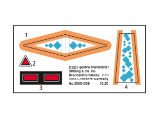 Playmobil - 30804386 - Sticker 70601 Fahrradausflug
