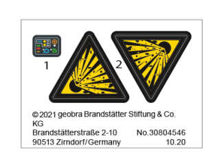 Playmobil - 30804546 - Sticker 70600 police Spezialeinsatz