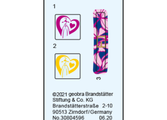 Playmobil - 30804596 - Sticker 70595 Fashion Girl with dog (E