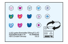 Playmobil - 30804636 - Sticker 70596 Fashion Girl (sticker B)