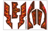 Playmobil - 30805546 - Sticker 70641 Burnham Raiders fireschi