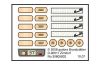 Playmobil - 30805832 - Sticker 4343/4344/4345/4346 Bandage