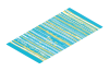 Playmobil - 30805994 - Fabric 9268 Badezimmer (carpet)