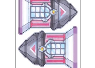 Playmobil - 30807203 - Sticker 5419 Fold-open play box castle