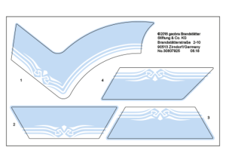 Playmobil - 30807925 - Sticker 70008 Superset Prinzessinnenbal