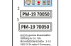 Playmobil - 30808095 - Sticker 70050 Emergency doctor car with light