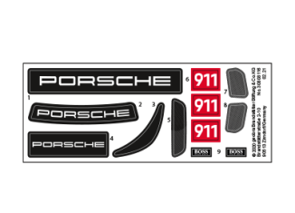 Playmobil - 30808116 - Sticker 70764 Porsche 911 GT3 Cup (Eti