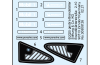 Playmobil - 30808126 - Sticker 70764 Porsche 911 GT3 Cup (Eti
