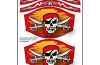 Playmobil - 30808143 - Sticker 5947 pirate Treasure Chest