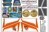 Playmobil - 30808325 - Sticker 70002 SPY TEAM Turboship