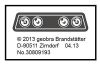 Playmobil - 30809193 - Sticker 5471 chain Kompaktlader