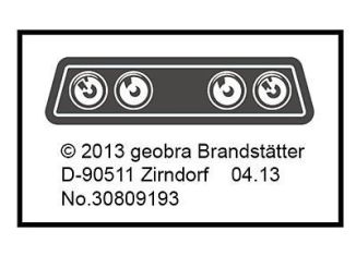 Playmobil - 30809193 - Sticker 5471 chain Kompaktlader