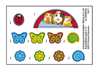 Playmobil - 30809764 - Sticker 9277 Kleintierpension