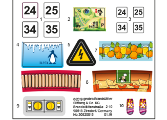 Playmobil - 30820015 - Sticker 70089 Familiencamping
