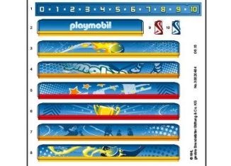 Playmobil - 30820484 - Sticker 5068 Hockey Rink Bande