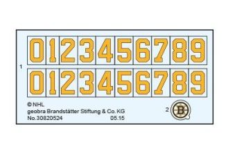Playmobil - 30820524 - Sticker 5072 Goalie Boston Bruins