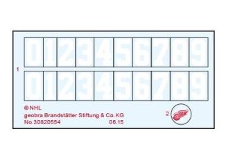 Playmobil - 30820554 - Sticker 5076 Goalie Detroit Red Wings