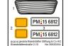 Playmobil - 30820564 - Sticker 6812 Ranger pickup
