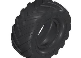 Playmobil - 30821890 - Hollow tire 41x18/1
